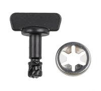 HpLive Hitch Cover Bolt with Retainer 11612235 11612237 Plastic Replacement Suitable for Chevrolet for SUBURBAN Tahoe2015-2024 for GMC for YUKON Denali XL Acadia Terrain 2018-2024 for CADILLAC