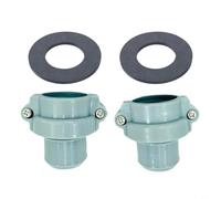 HpLive Home & Garden PVC Water Connection Nut with 2 Sealing Rings for Coleman BC Pools & Spas, Easy Connection for Garden Hose Systems