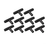 HpLive HpLive Gold for T Bar Drawer Pull 50mm Aluminium Gold for T Bar Drawer(Black 10pc)