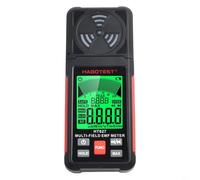 HpLive HT627 Radiation Detector for Professional Electromagnetic Field Measurement AC/DC Electric Fields High Frequency Microwave Alarm Function