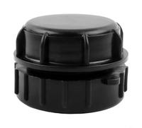 HpLive IBC Tank Adapter, Rain Barrel Connection, Water Tank Accessories, Coarse Thread S60 x 6 to 62 mm, Sealing Ring for Leak Protection, Includes Protective Cap, PP Plastic, for IBC Container