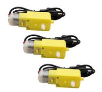 HpLive LA001 DC Gear Motor DC 5V 59RPM with Metal Gears for Bambu Lab for Makerworld 3D Printer (3pcs)