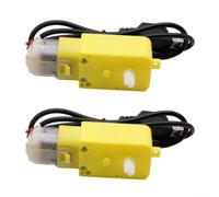 HpLive LA001 DC Gear Motor DC 5V 59RPM with Metal Gears for Bambu Lab for Makerworld for 3D Printer (2pcs)
