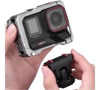 HpLive Magnetic Base for Insta360 ACE/ACE Pro/2/X5: Magnetic Quick Release Base Tripod Adapter Holder Lightweight, Adjustable, Stable, with 1/4 Inch Interface