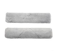 HpLive Microfibre Mop Cloth Compatible with Mova for G20 Master/Z50/Z5/Z5 Pro/G30 Ultra, Robot Vacuum Cleaner Replacement Part Washable for Pets and Children, Grey (2 Pack)
