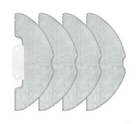 HpLive Microfibre Wiping Pads for Airzeen R7 and J10 as well as for Laresar P10 Robot Vacuum Cleaner for Hard Floors such as Wood, Tiles and Laminate (Pack of 4)