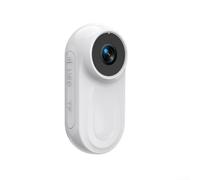 HpLive Mini Action Cameras 1080P HD Portable Sports Camera with 120° Wide Angle IPS Display for Vlogging Cycling Travel Pets (White)