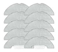 HpLive Mop Pads for Airzeen Q10 Pro Robot Vacuum Cleaner, Compatible with Hard Floors such as Wood, Tile and Laminate Surfaces (Pack of 10)