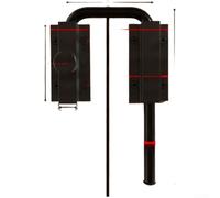 HpLive Multi-Angle Door Latch Anti-Pry Aluminium Alloy(C)