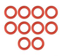 HpLive Pack of 10 Rubber Sealing Rings for SC2 SC3 SC4 SC5 CT10 CTK10 CTK20 Steam Cleaner Accessories Replacement for Safety Valve Nozzle Hose and Steam Iron Connection Black