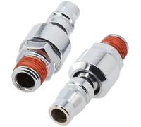 HpLive Pack of 2 1/4 Inch Compressed Air Connection Pneumatic Quick Coupling 20 PM Air Compressor for 360 Degree Rotation