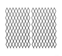 HpLive Pack of 2 Fireplace Grate Spark Catcher 19 x 30 cm, Metal Grate, Spark Protection for Open Fireplaces, Fire Pits, Heat Resistant