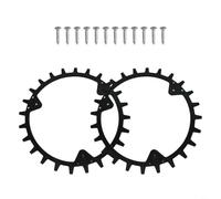 HpLive Pack of 2 Stainless Steel Spikes for Robotic Lawnmower Wheels, Improves Traction and Grip on Slopes and Uneven Terrain, Compatible with (B)