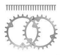 HpLive Pack of 2 Stainless Steel Spikes for Robotic Lawnmower Wheels, Improves Traction and Grip on Slopes and Uneven Terrain, Compatible with (A)