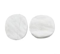 HpLive Pack of 20 Round Wicks, Fireplace Wicks, Replacement Wicks for Table Fireplaces, Heat Resistant Wool up to 1600 Degrees, Long Burning Time, Easy to Cut to Size, 6 x 1 cm, White, Universal Fit
