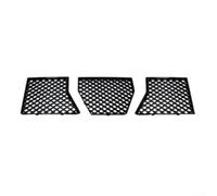 HpLive Pack of 3 Front Bumper Lower Part Radiator Grille Protective Cover for G87 M2 2023-2025 Carbon Fibre Look (Matte Black)