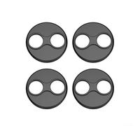 HpLive Pack of 4 Motor Covers for DJI for Mini 4 Pro/for Mini 3 Pro/for Mini 3 SE, Durable Protection Against Dirt and Foreign Bodies (Black)