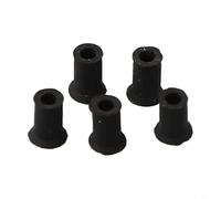 HpLive Pack of 5 Antistatic IC Chip Vacuum Suction Pen with Rubber Suction Cup in 3, 6, 10 mm Diameter, Black, for Sensitive Electronic Components (3 mm)