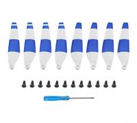HpLive Pack of 8 Colourful Propeller Blades for DJI Lito X1/Lito1, Robust PC Drone Replacement Propeller, Lightweight Design for Improved Flight Stability and Manoeuvrability, 7.5 x 1.7 x 0.6 cm (D)