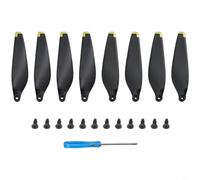 HpLive Pack of 8 Colourful Propeller Blades for DJI Lito X1/Lito1, Robust PC Drone Replacement Propeller, Lightweight Design for Improved Flight Stability and Manoeuvrability, 7.5 x 1.7 x 0.6 cm (A)