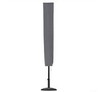 HpLive Parasol Protective Cover, 600D Oxford Fabric, Waterproof, Windproof, Sun for PROTECTION Cover for Round Parasol Between 2-3 m (153 x 30 cm, Grey)