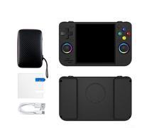 HpLive Portable Handheld Game Console with Over 20,000 Retro Games, WLAN Online Multiplayer & Open Source for Linux System, 18 x 12 x 5 cm Compact Design for Travel, ABS Plastic in Black
