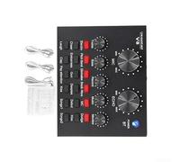 HpLive Portable Professional V8 Sound Card Set, External Sound Card for Computer, Mobile Phone, Game Commentation