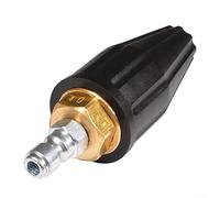 HpLive Pressure Washer Rotary Nozzle, Turbo Spray Nozzle, Rotating Nozzle, Garden Tools for Outdoors, 4000 PSI Maximum Pressure, 200% More Cleaning Efficiency, 1/4 Inch (40 mm)