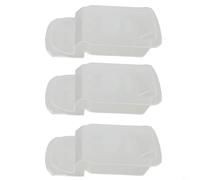 HpLive Protective Cap for 14.4 V 18 V Li-Ion Battery BL1830 BL1840 BL1850 BL1860 BL1890, Dust Cover Made of ABS Lightweight Robust Protection Against Oil Water Short Circuit (3 Pieces)