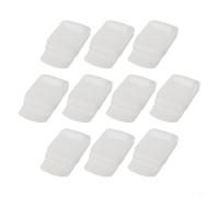 HpLive Protective Cap for 14.4 V 18 V Li-Ion Battery BL1830 BL1840 BL1850 BL1860 BL1890, Dust Cover Made of ABS Lightweight Robust Protection Against Oil Water Short Circuit (10 Pieces)