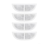 HpLive Replacement Filters for Pet Fountains, Activated Carbon Filter Cartridges, Triple Filtration, Improved Water Quality for Drinking Fountains, 16 x 5.6 x 1 cm (4 Pieces)