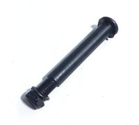 HpLive Replacement Screw for Fitness Equipment - Metal Bolt Compatible with Elliptical Trainer and Exercise Bike - Robust Accessories for Sports Equipment for Repair - Black, Length 12 cm, Diameter