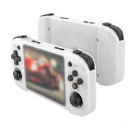 HpLive Retro Handheld Game Console with 4.2 Inch IPS Display, 64 GB Memory for Classic Games, Robust ABS Housing, Compact Design, 22 x 11 x 3 cm, Portable for Travel (128G White)