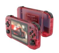 HpLive Retro R46H Handheld Game Console with 4.5 Inch HD IPS Display, Open Source for Linux, Compact 20 x 10 x 3 cm ABS Housing, Supports Classic Retro Games (R46H-64G Red)