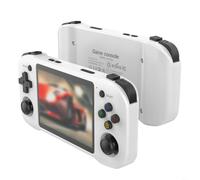 HpLive Retro R46H Handheld Game Console with 4.5 Inch HD IPS Display, Open Source for Linux, Compact 20 x 10 x 3 cm ABS Housing, Supports Classic Retro Games (R46H-64G White)