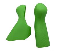 HpLive Rubber Brake Handle Covers for 105 ST-5700 Gear Levers, Compatible with Bicycle Brake Levers, Robust Accessories for Road Bikes, Black/Red/Blue/Green