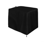 HpLive Sand Filter System Pool Cover, Swimming Pool Filter Cover Made of 420D Oxford Fabric for Intex Sand Filter Pumps, Waterproof Protective Cover with Zip and Drawstring, Black (84 x 61 x 86 cm)