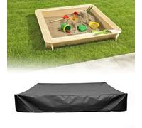 HpLive Sandbox Cover, 210D Oxford Waterproof with Drawstring for Sandpit, UV Protection, Dust and Rain Protection (120 x 120 x 20 cm)