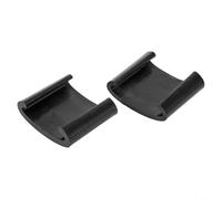 HpLive Seatbelt Guide Clip Repair Pair for BMW Z3, M for Roadster and M Coupé, Durable Plastic in Black, Replacement Part for Car Interior