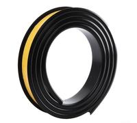 HpLive Self-Adhesive Edge Banding 2M TPE U-Shaped Strip(Black)
