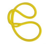 HpLive Silicone Diving Collar as a Holder for Regulator, Elastic Collar for Fixing the Second Breathing Machine to the Chin, Comfortable Accessory for Scuba Diving and Snorkelling (Yellow)