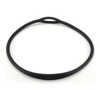 HpLive Silicone Diving Collar as a Holder for Regulator, Elastic Collar for Fixing the Second Breathing Machine to the Chin, Comfortable Accessory for Scuba Diving and Snorkelling (Black)