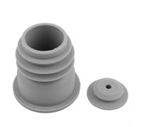 HpLive Silicone Pipe Seal Cover for Drain Pipes Fits Most Standard Sizes Works with Washing Machine Sink and Mop Pool Drain Systems (M)