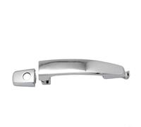 HpLive Silver Outer Door Handle Cover Made of ABS with Handle for Opel Antara 2007-2012 2.0/2.4, Front and Rear, Compatible with OEM 96468266, Scratch Protection and Easy Installation (With Holes)