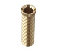 HpLive Sink Strainer Screw Made of Brass Alloy with Slotted Head for Sink Baskets and Drain Fitting Various Lengths for Kitchen Bathroom Household Installation (Brass 4 cm)