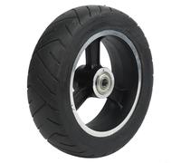 HpLive Solid Scooter, Solid Rubber Wheel, Replacement Tyre for Electric Scooters, 6 Inch 145 x 40, Shock Absorbing and Non-Slip, 6 x 16 Many Models, Plastic or Aluminium Hub (Aluminium Hub)