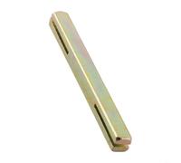 HpLive Square Door Spindle 8mm Iron Galvanised 85mm Length(90mm) | Solid iron build, galvanised finish, resists rust, 85mm length, fits standard 8mm locks