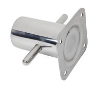 HpLive Stainless Steel Samson Posts 60 mm Bollard 316 Grade Silver for Boat Deck Attachment for Anchor Rope Marine Accessories Robust Corrosion Resistant Easy Assembly
