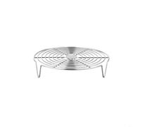 HpLive Stainless Steel Steamer Insert for Pots and Pans, Versatile as a Grill Rack or Shelf for Dumplings and Eggs, Dishwasher Safe and Rustproof, Various Sizes (20 cm)