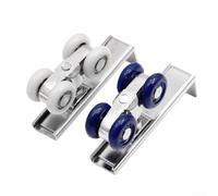 HpLive Stainless Steel Wardrobe Rollers for 3/4-1 3/8 Inch Doors(1#)